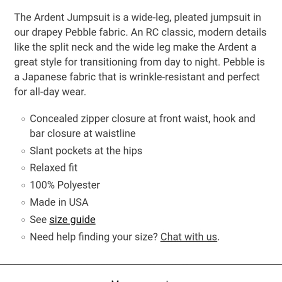 New Rachel Comey Ardent Split Neck Wide Leg Pebble Midnight Jumpsuit NWT Size 0 - Picture 11 of 17